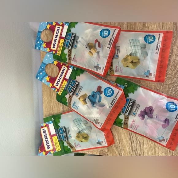 Guidecraft ID WILD BLOCKS Minis Animal Building Bricks - Picture 4 of 5